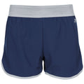 Navy - Front - Trespass Womens-Ladies Sadie Active Shorts