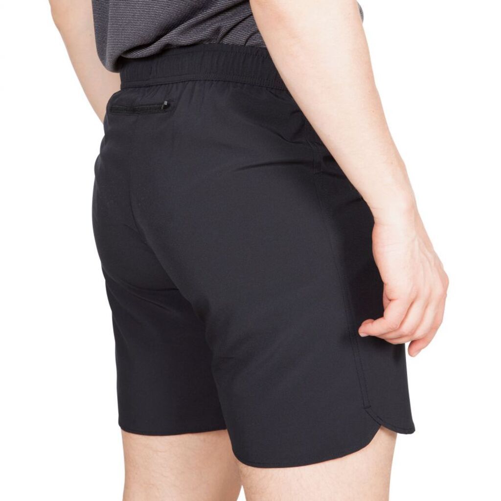 Black - Side - Trespass Mens Richmond Active Shorts