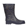 Midnight - Back - Trespass Womens-Ladies Celeste Printed Wellington Boots