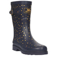 Midnight - Front - Trespass Womens-Ladies Celeste Printed Wellington Boots