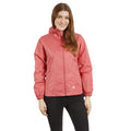 Rhubarb Red - Back - Trespass Womens-Ladies Rosneath Soft Shell Jacket