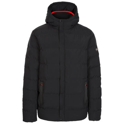 Black - Front - Trespass Mens Habbton Padded Jacket