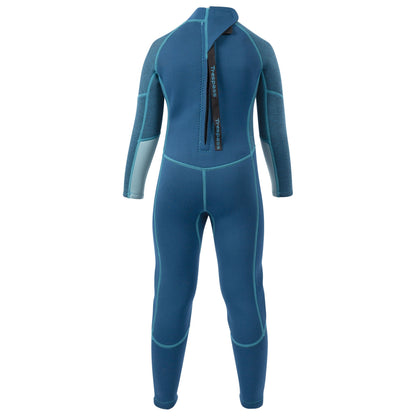 Cosmic Blue Marl - Pack Shot - Trespass Childrens-Kids Lillian Wetsuit