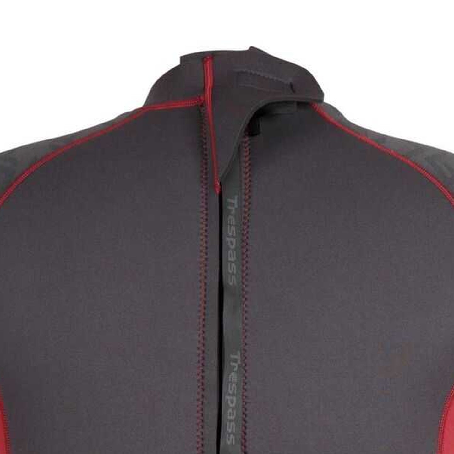 Black-Red - Pack Shot - Trespass Mens Argon Wetsuit