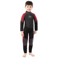 Merlot Marl - Back - Trespass Childrens-Kids Amigo 3mm Wetsuit