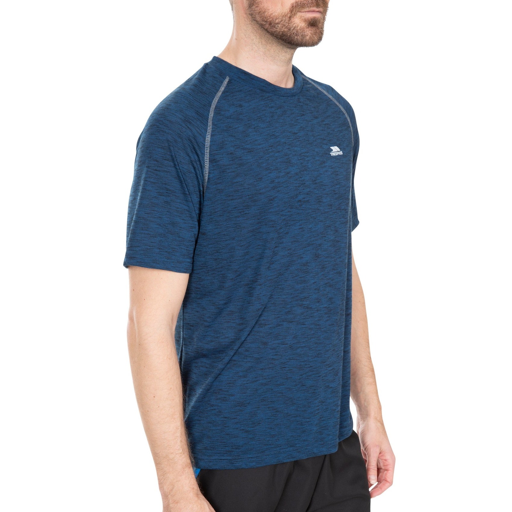 Midnight - Lifestyle - Trespass Mens Bragg T-Shirt