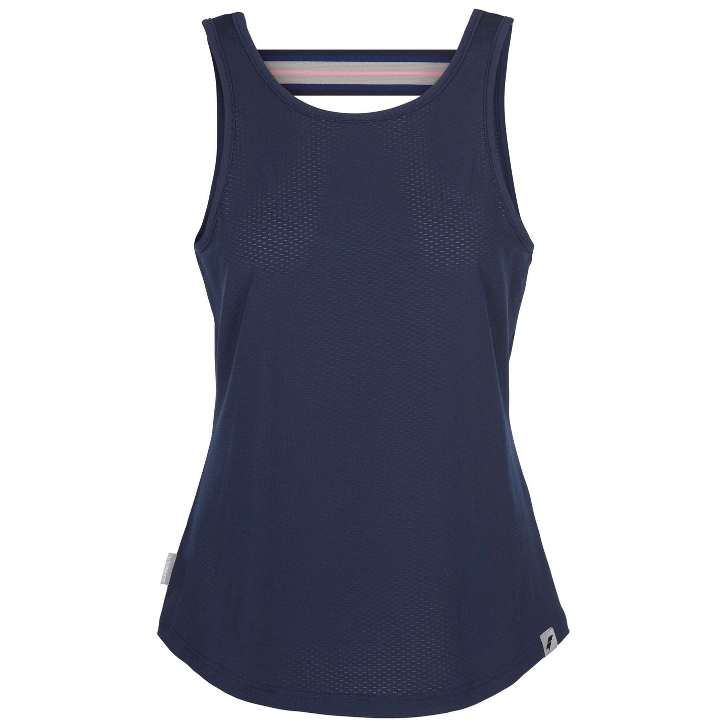 Navy - Front - Trespass Womens-Ladies Emmalyn Low Back Vest Top