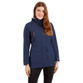 Navy - Back - Trespass Womens-Ladies Brampton Waterproof Jacket