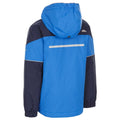 Blue - Back - Trespass Childrens Boys Unlock Waterproof Jacket