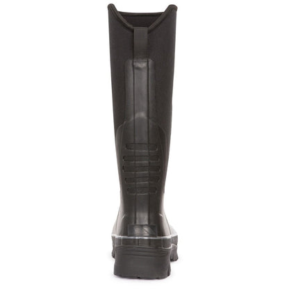 Black - Side - Trespass Mens Soren Wellington Boots