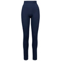 Navy - Front - Trespass Womens-Ladies Fuzzy Sherpa Leggings