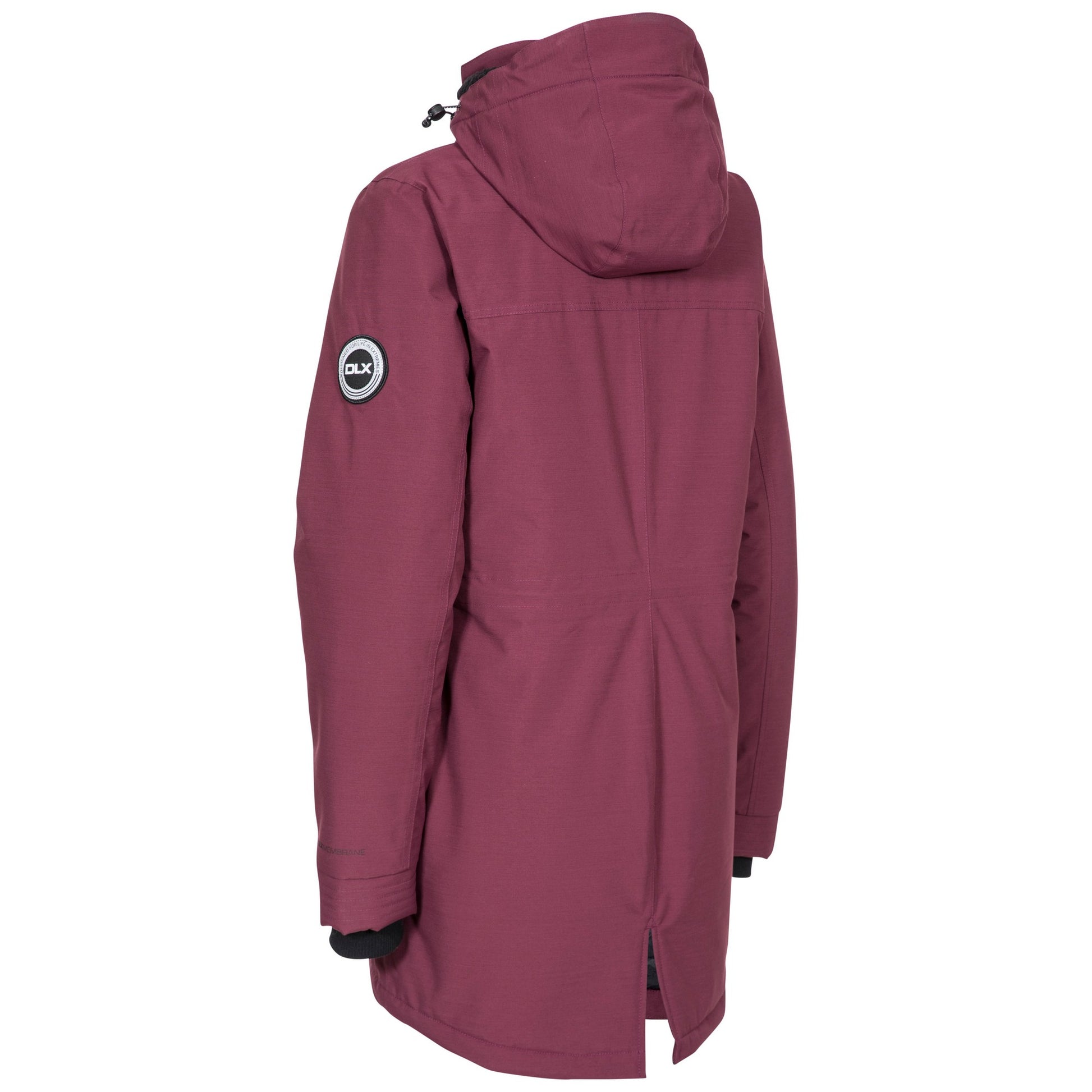 Fig - Back - Trespass Womens-Ladies Eve DLX Waterproof Jacket