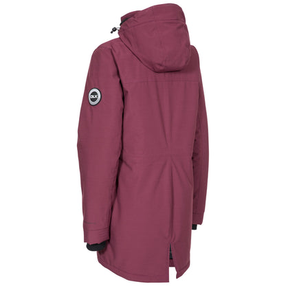 Fig - Back - Trespass Womens-Ladies Eve DLX Waterproof Jacket
