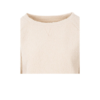 Ghost White - Side - Trespass Womens-Ladies Husky Fleece