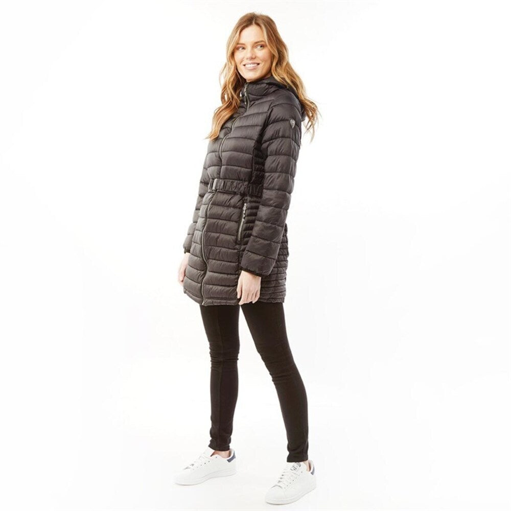 Black - Back - Trespass Womens-Ladies Santuzza Jacket