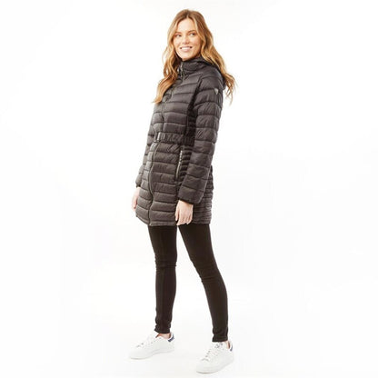 Black - Back - Trespass Womens-Ladies Santuzza Jacket