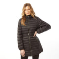 Black - Side - Trespass Womens-Ladies Santuzza Jacket