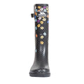 Black - Pack Shot - Trespass Womens-Ladies Samira Printed Wellington Boots