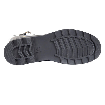 Black - Close up - Trespass Womens-Ladies Samira Printed Wellington Boots