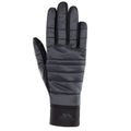 Black - Back - Trespass Unisex Adult Rumer Leather Glove