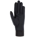 Black - Side - Trespass Unisex Adult Rumer Leather Glove