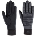 Black - Front - Trespass Unisex Adult Rumer Leather Glove