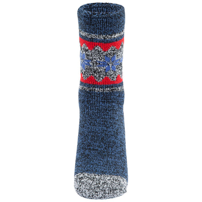 Navy Marl - Pack Shot - Trespass Unisex Adult Karvonen Socks