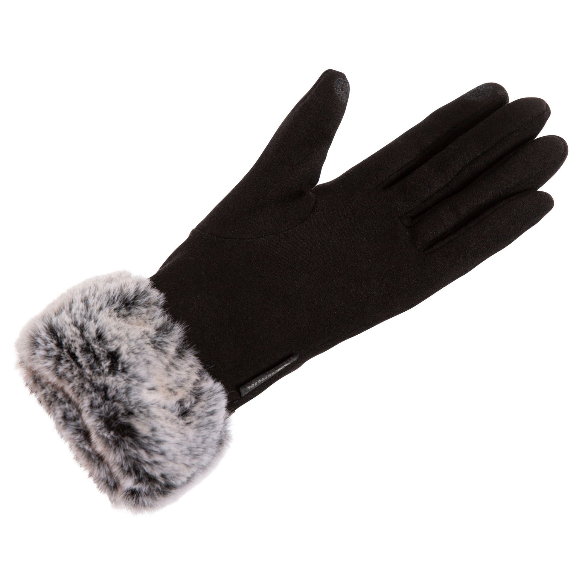 Black - Front - Trespass Womens-Ladies Betsy Winter Gloves