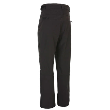 Black X - Lifestyle - Trespass Mens Hemic Softshell Trousers