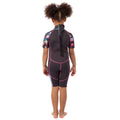 Dark Grey - Side - Trespass Childrens-Kids Posie Wetsuit