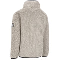 Beige - Back - Trespass Boys Checked Fleece