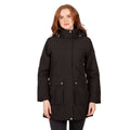 Black - Side - Trespass Womens-Ladies Lyrics Jacket