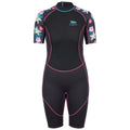 Dark Grey - Front - Trespass Womens-Ladies Sonar Wetsuit