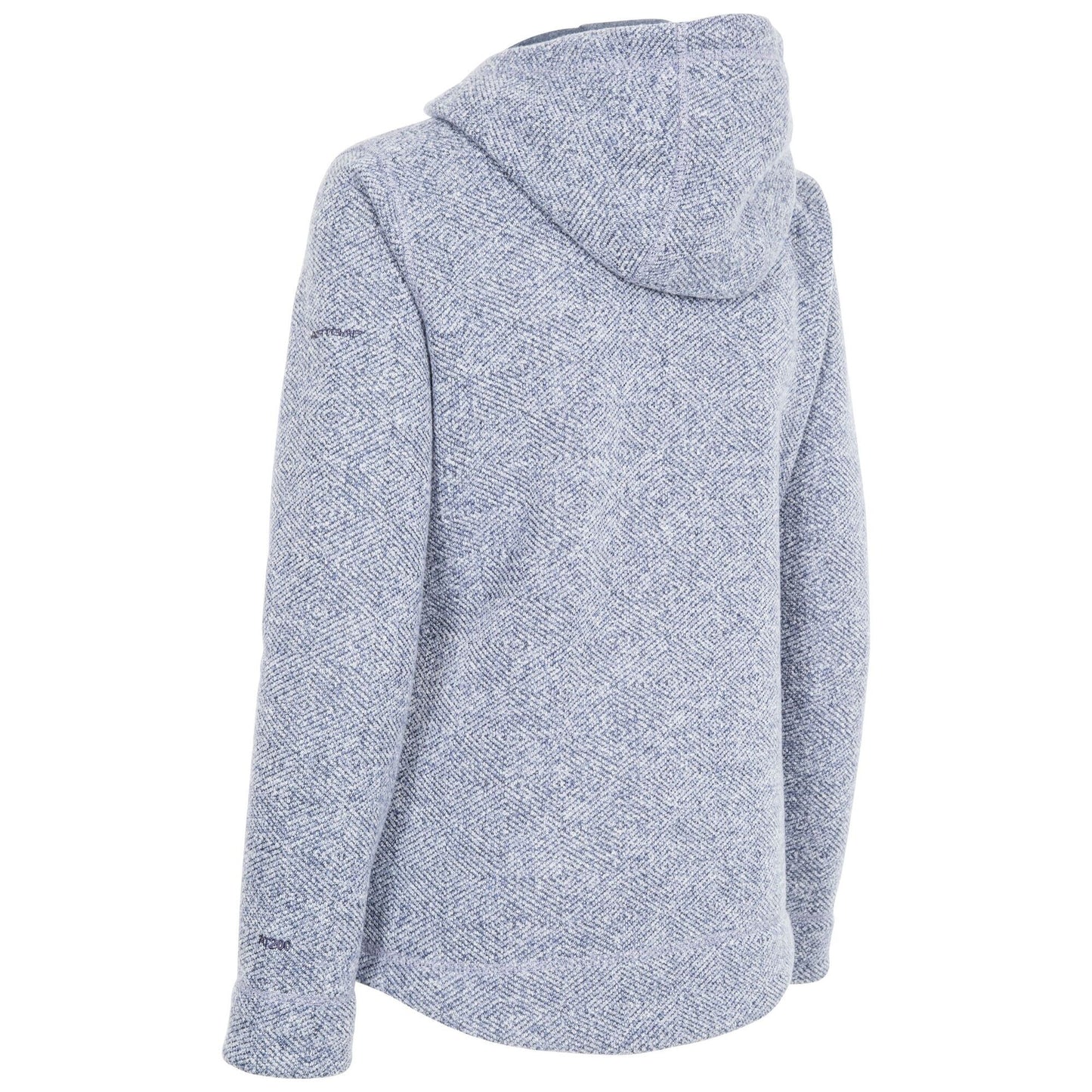 Denim - Pack Shot - Trespass Womens-Ladies Reserve C Fleece Jacket