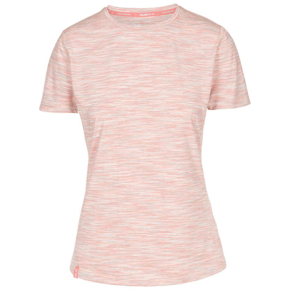 Pale Blush - Front - Trespass Womens-Ladies Elkie Stripe DLX Top