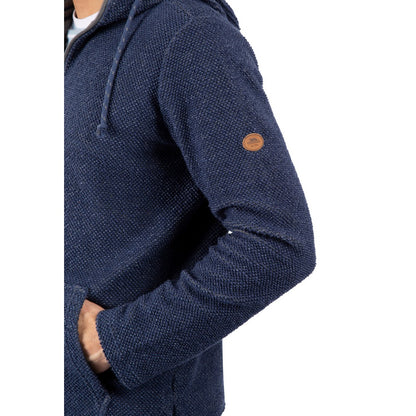 Navy Marl - Lifestyle - Trespass Mens Scawton Zipped Hoodie
