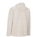 Off White Marl - Back - Trespass Mens Scawton Zipped Hoodie