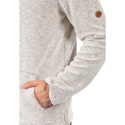 Off White Marl - Lifestyle - Trespass Mens Scawton Zipped Hoodie