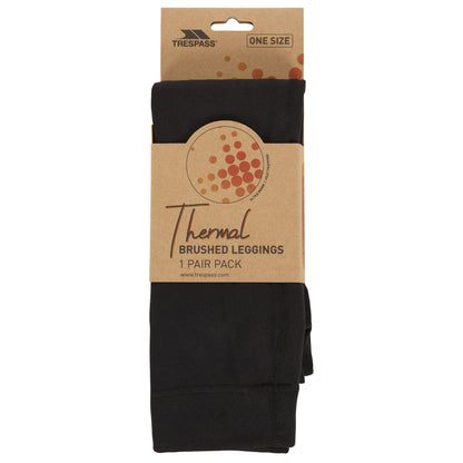 Black - Side - Trespass Womens-Ladies Tooties Leggings