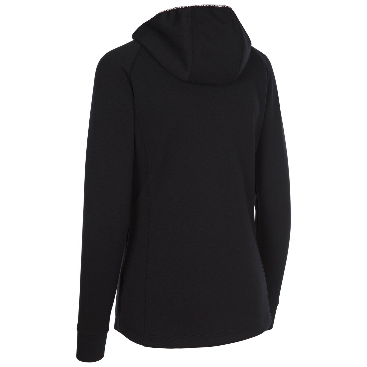 Black - Back - Trespass Womens-Ladies Anais DLX Hoodie