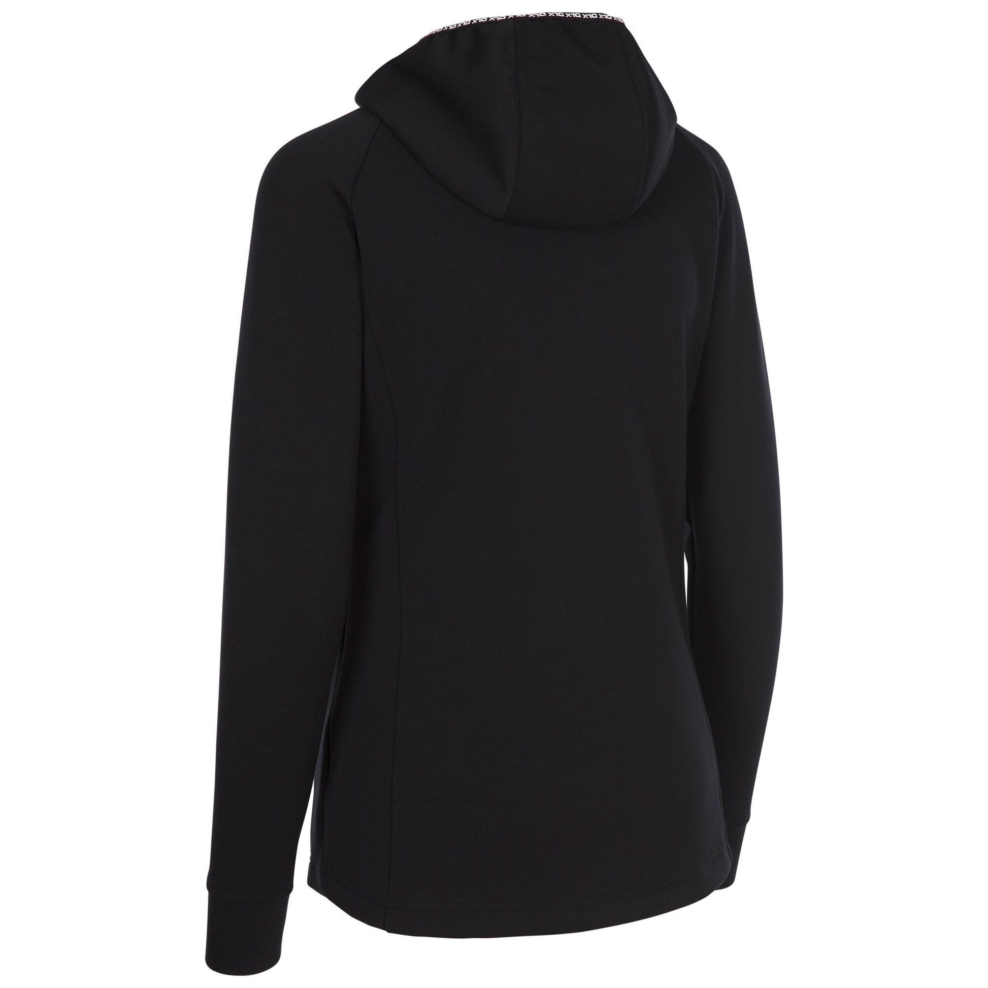 Black - Back - Trespass Womens-Ladies Anais DLX Hoodie