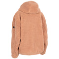 Dark Blush - Back - Trespass Womens-Ladies Burly Sherpa Jacket