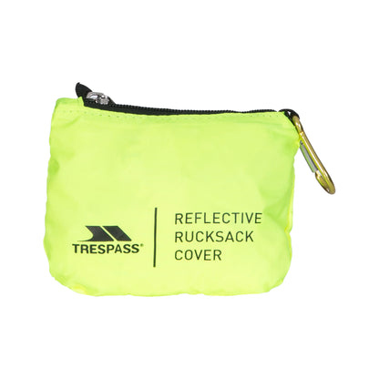Yellow - Lifestyle - Trespass Sulcata Reflective Rucksack-Backpack Cover