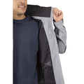 Platinum Marl - Close up - Trespass Mens Marlow Jacket