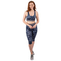 Navy - Lifestyle - Trespass Womens-Ladies Stephanie Camo Crop Top