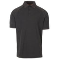 Black Marl - Front - Trespass Mens Kelleth DLX Polo Shirt