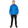 Blue - Back - Trespass Mens Briar Waterproof Jacket