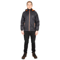 Black - Back - Trespass Mens Briar Waterproof Jacket