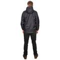 Black - Side - Trespass Mens Briar Waterproof Jacket