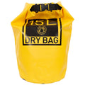 Sunshine Yellow - Back - Trespass Sunrise 15L Dry Bag